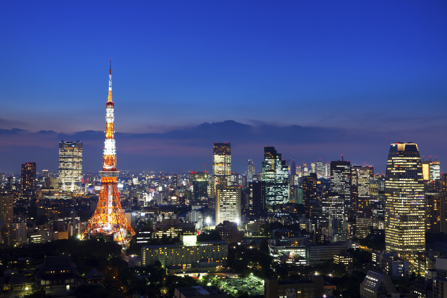 Tokyo Tower and Tokyo Skyline at night Global Coin Report