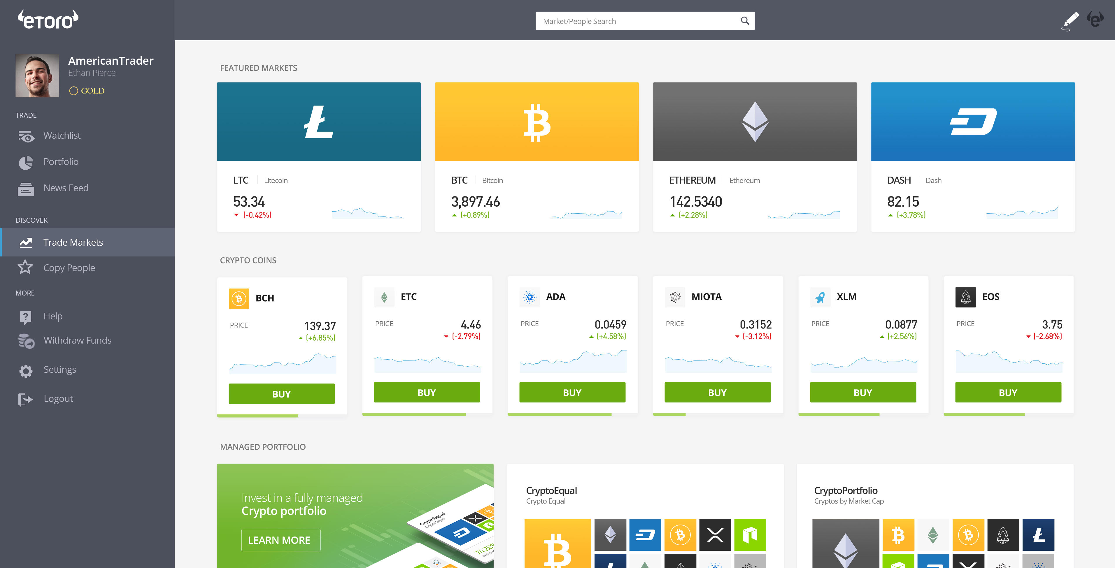 eToro Officially Launches Crypto Trading Platform & Wallet ...